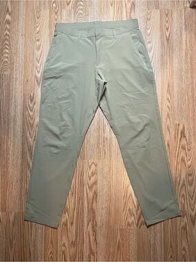 Fabletics Mens Tan Khaki Pants Size 33x32